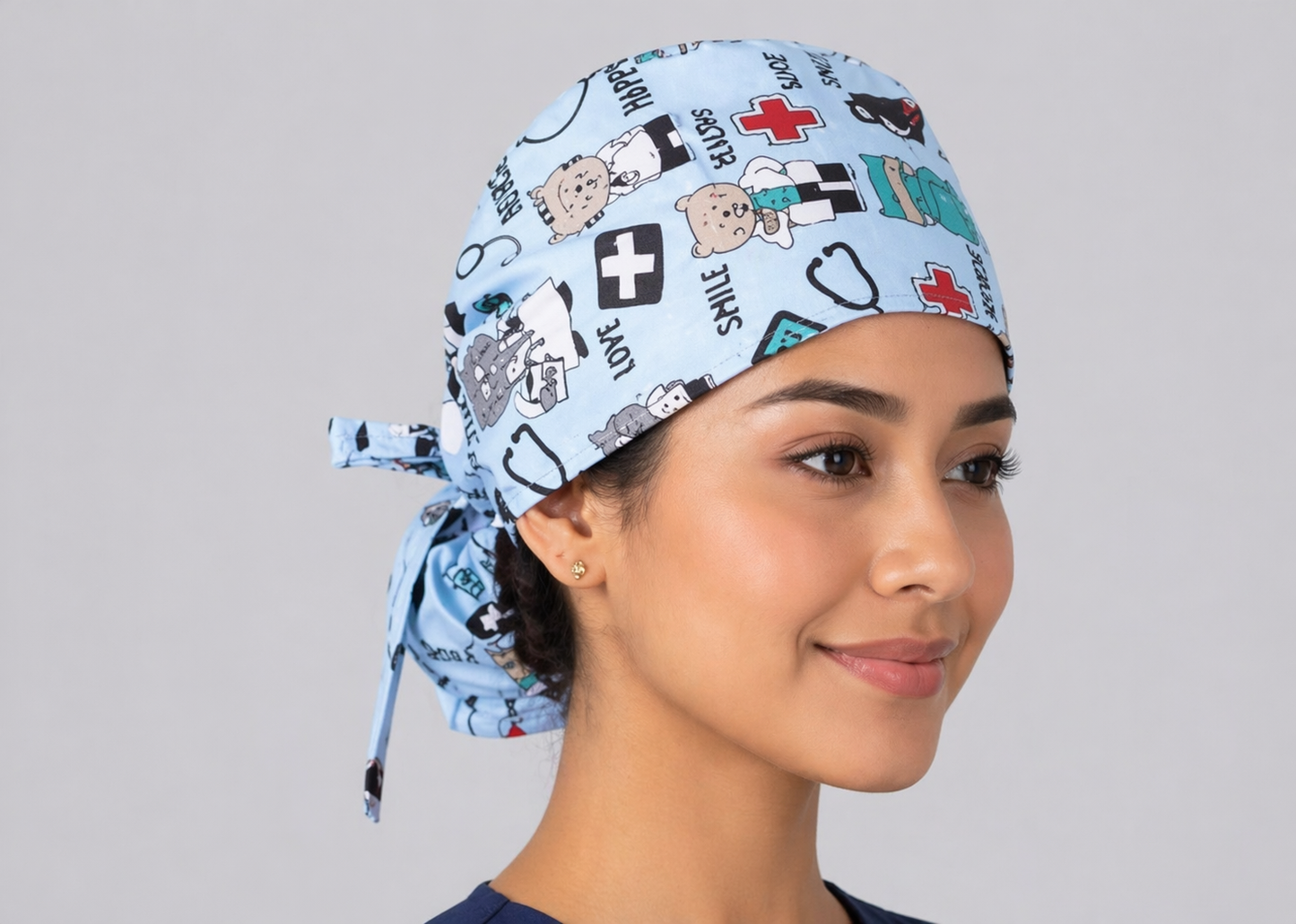 Happy Scrub Cap